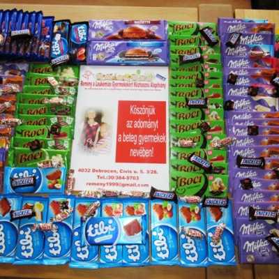 Érkeznek a „cipősdoboznyi szeretet” ajándékai és a csokoládék 2017 - alapítvány, adó 1%, támogatás