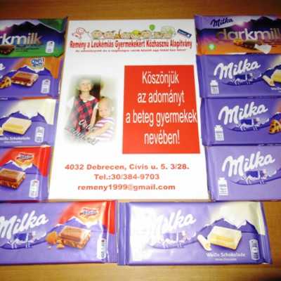 Érkeznek a „cipősdoboznyi szeretet” ajándékai és a csokoládék - alapítvány, adó 1%, támogatás