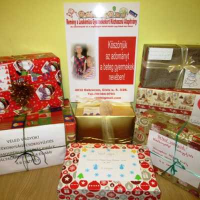 Érkeznek a „cipősdoboznyi szeretet” ajándékai és a csokoládék 2017 - alapítvány, adó 1%, támogatás