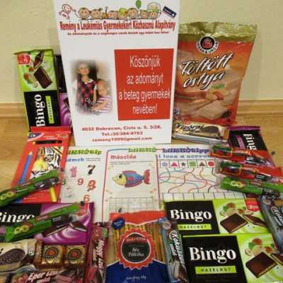 Érkeznek a „cipősdoboznyi szeretet” ajándékai és a csokoládék - alapítvány, adó 1%, támogatás