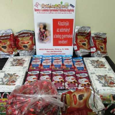 Érkeznek a „cipősdoboznyi szeretet” ajándékai és a csokoládék 2019 december - alapítvány, adó 1%, támogatás