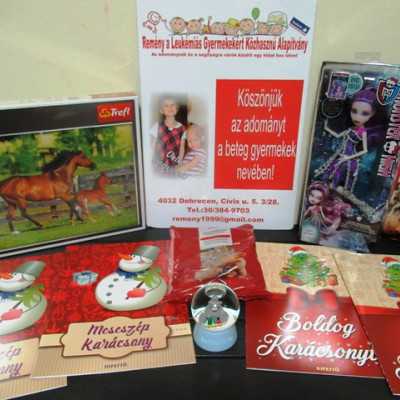 Érkeznek a „cipősdoboznyi szeretet” ajándékai és a csokoládék 2019 december - alapítvány, adó 1%, támogatás