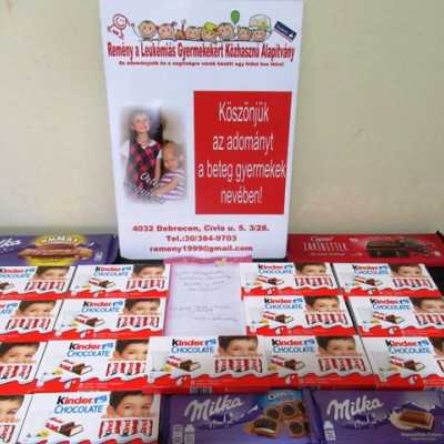 Érkeznek a „cipősdoboznyi szeretet” ajándékai és a csokoládék 2019 december - alapítvány, adó 1%, támogatás
