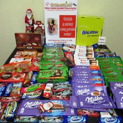 Érkeznek a „cipősdoboznyi szeretet” ajándékai és a csokoládék 2019 december - alapítvány, adó 1%, támogatás