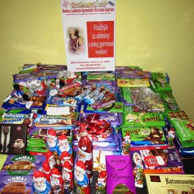 Érkeznek a „cipősdoboznyi szeretet” ajándékai és a csokoládék 2018 - alapítvány, adó 1%, támogatás