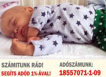 Adó 1% felajánlása a beteg gyermekeknek