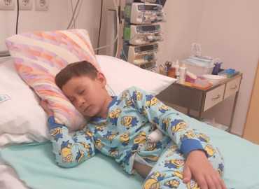 Márkó daganattal küzd, a család nehéz helyzetben van!