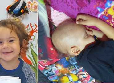 A daganat elzárta a légutat, az életéért küzd Dominik!