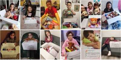 Karácsonyi ajándékok megérkeztek a beteg gyermekekhez