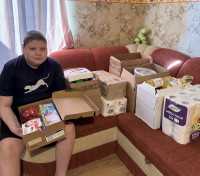 Meglátogattuk Patrikot, élemiszer és tisztálkodási csomaggal érkeztünk!